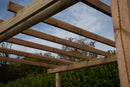 Pergola Autoportante 240x240 cm in Legno-6