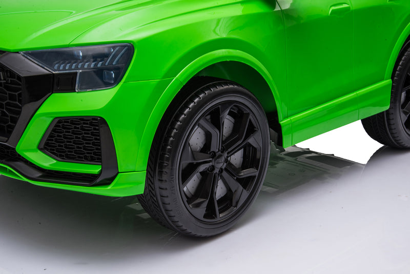 Macchina Elettrica per Bambini 12V Audi SQ8 Verde-8