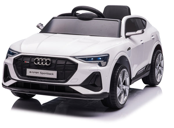 prezzo Véhicule électrique porteur pour enfants 12V sous licence Audi E-Tron Sportback Blanc