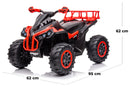 Quad Elettrico per Bambini 12V ATV 1.0 Rosso-5