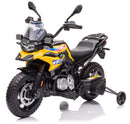 Moto Elettrica per Bambini 12V BMW F 850 GS Gialla-1