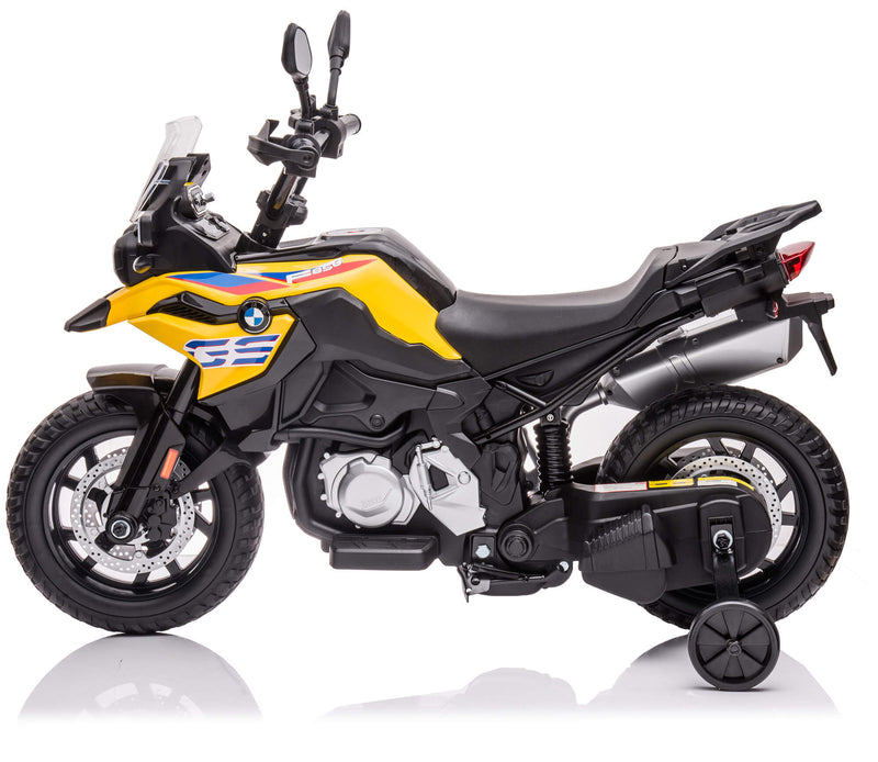 Moto Elettrica per Bambini 12V BMW F 850 GS Gialla-2