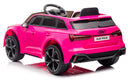 Macchina Elettrica per Bambini 12V Audi RS6 Rosa-4