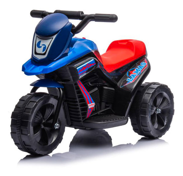 Moto Mini Elettrica per Bambini 6v 3 Ruote Blu sconto