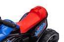 Moto Mini Elettrica per Bambini 6v 3 Ruote Blu e Rossa-3