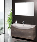 Mobile da Bagno Sospeso 108cm Mazzoni Manhattan Grigio Frassinato-1