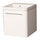 Meuble Lavabo Suspendu 50,5x50,5x56 cm 1 Tiroir Montegrappa Novella Dipiù Blanc