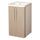 Meuble pour lavabo 50,5x50,5x87 cm 2 Portes Montegrappa Novella Dipiù Tortora