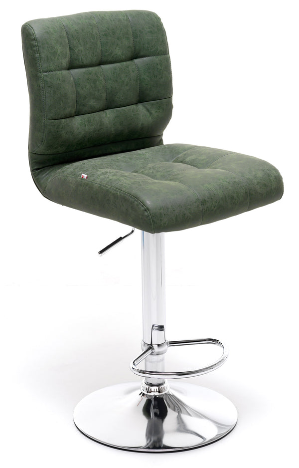 Tabouret 45x54x113 cm en Simili Cuir Vert sconto