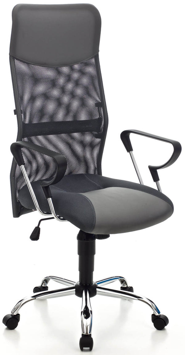 prezzo Fauteuil de bureau exécutif en maille grise Greta