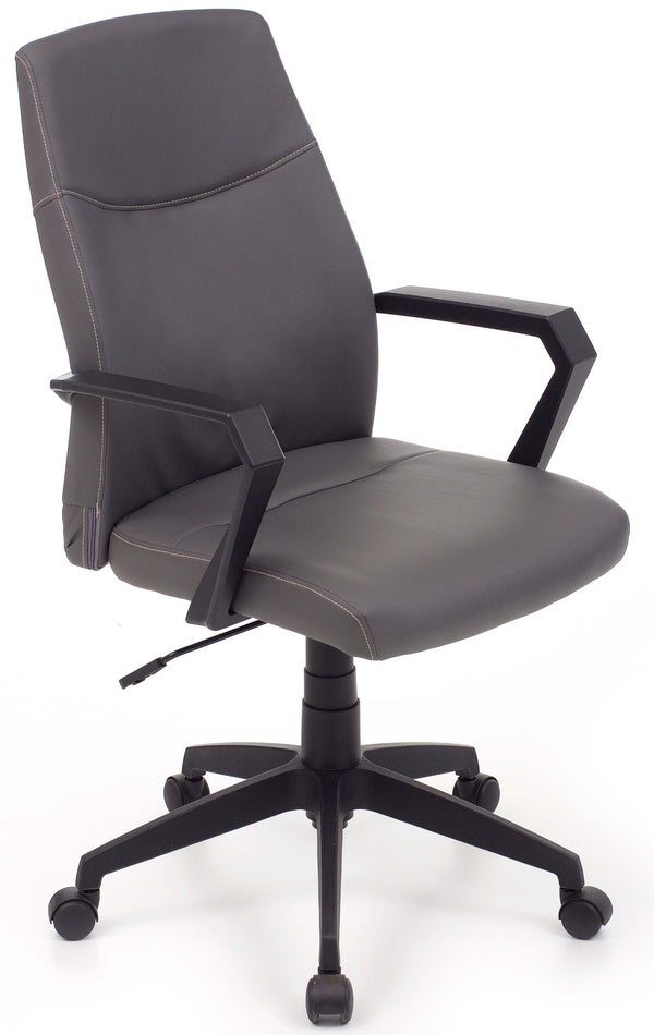 acquista Chaise de bureau opérative en similicuir gris Start