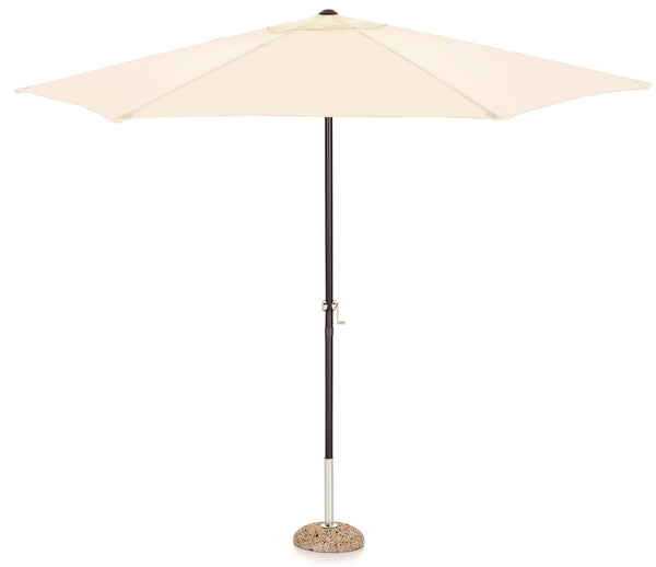 online Parasol de Jardin Ø3m en Fer et Jardin Polyester Ecru