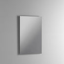 Mobile Bagno Sospeso 100 cm Lavabo Specchio e Lampada a LED TFT Marte Grigio Chiaro-3