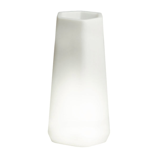 Vase de Jardin Lumineux LED 49x40x95 cm en Résine 5W Magnolia Blanc Chaud acquista