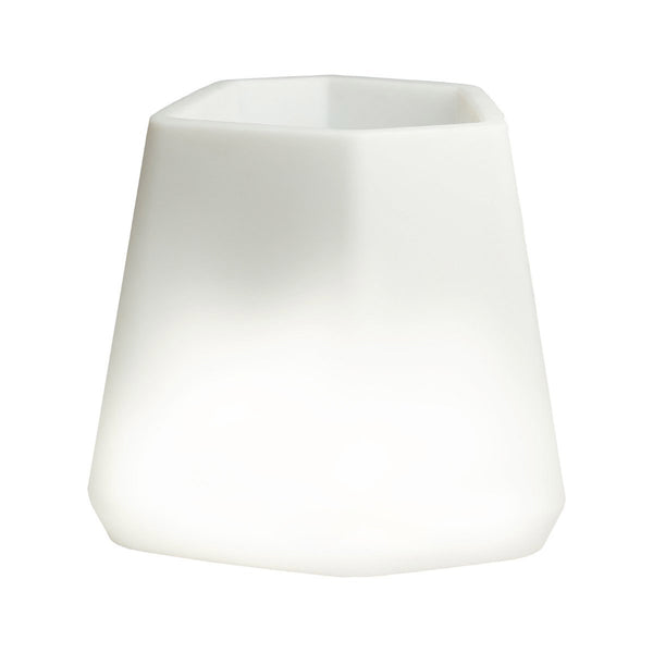 online Vase de Jardin Lumineux LED 56x49x43 cm en Résine 5W Magnolia Blanc Chaud