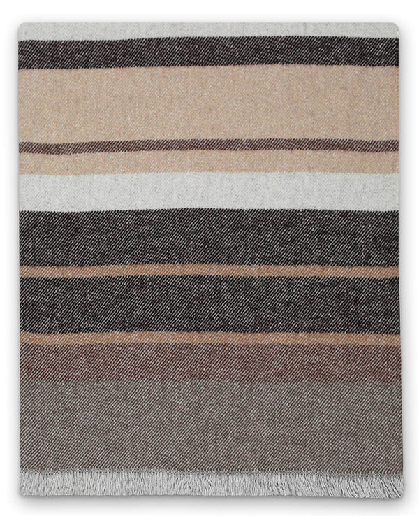 acquista Plaid Misto Cotone 130x170 cm Effetto Cashmere 260 gr/mq Cober Mexico Natural