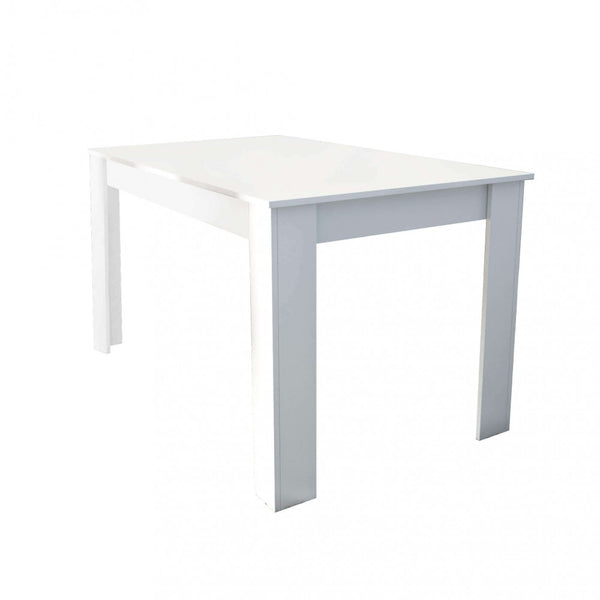 online Table Pepper 160x80x75 h cm en aggloméré bilaminé blanc