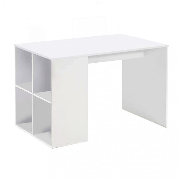 Bureau Happy 117x73x75 h cm en aggloméré bilaminé blanc prezzo