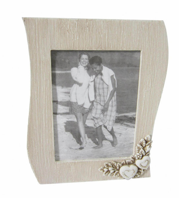 Cadre photo 12x17 Shabby Chic Onda 18,5x2,5x24,5 h cm en MDF Taupe online