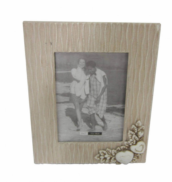 Cadre photo 13x18 Shabby Chic Rectangulaire 20,5x2,5x25,5 h cm en MDF Taupe prezzo