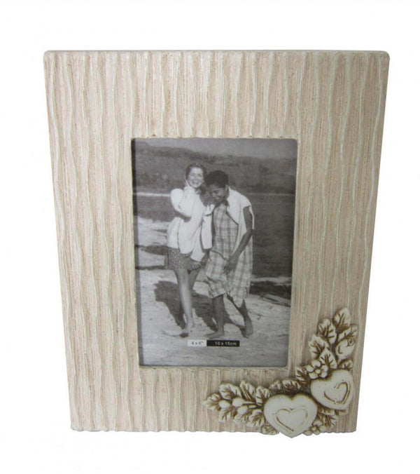 online Cadre photo 10x15 Shabby Chic Rectangulaire 17,5x2,5x22,5 h cm en MDF Taupe