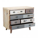 Mobile Benjy 99x45x82 h cm in Legno Multicolor-2