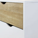 Mobile Terence 99x39x82 h cm in Legno Bianco-6