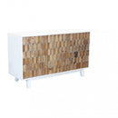 Mobile Archie 135x45x80 h cm in Legno Bianco-1