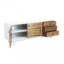 Mobile TV Barclay 178x45x66 h cm in Legno Bianco-2