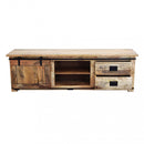 Mobile TV Zachery 180x45x55 h cm in Legno Marrone-5