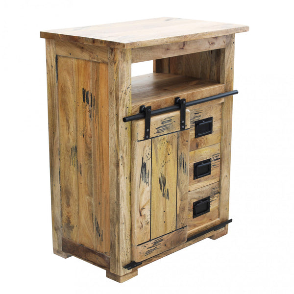 Armoire Zacharias 70x45x90 h cm en Bois Brun online