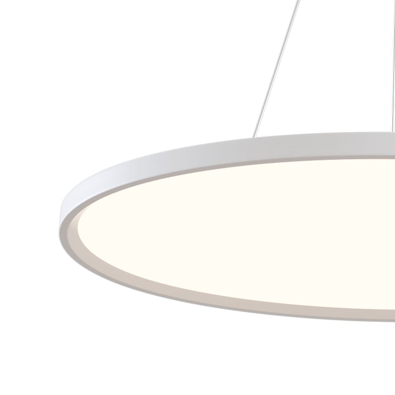 Lampada pendente Modern in Alluminio Cosmos Bianco-2