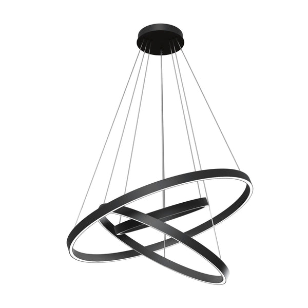 sconto Suspension moderne en aluminium Black Rim