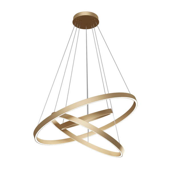 prezzo Lampe suspension moderne en Aluminium Rim Brass