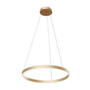 Lampada pendente Modern in Alluminio Rim Ottone-1