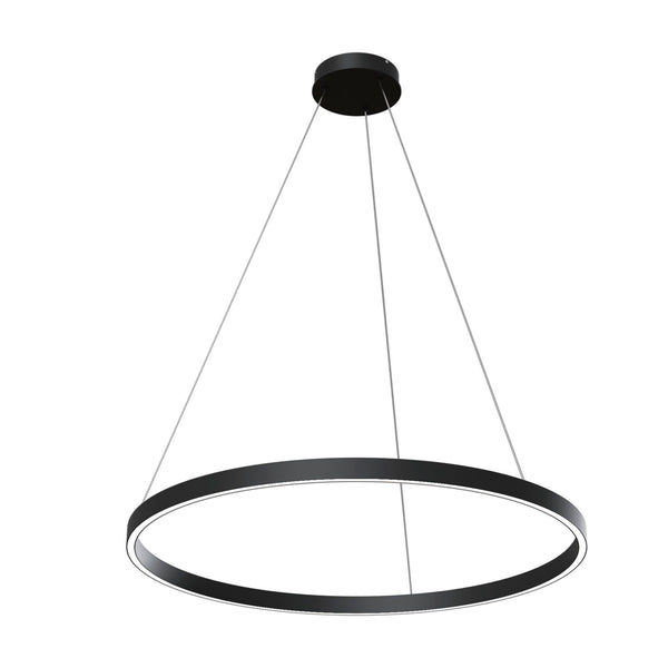 Suspension moderne en aluminium Black Rim acquista