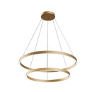 Lampada pendente Modern in Alluminio Rim Ottone-1