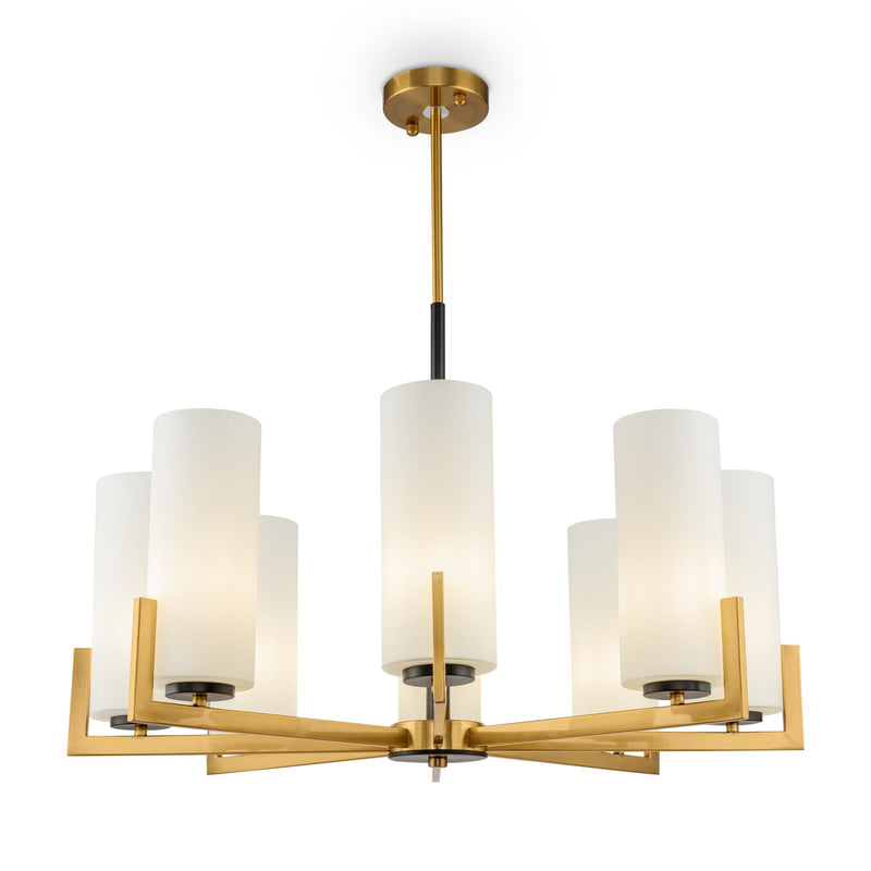 Lampadario Modern in Metallo Fortano Ottone-1