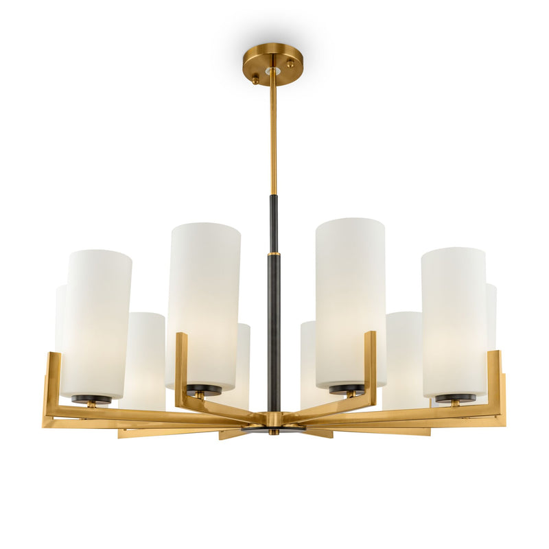 Lampadario Modern in Metallo Fortano Ottone-1