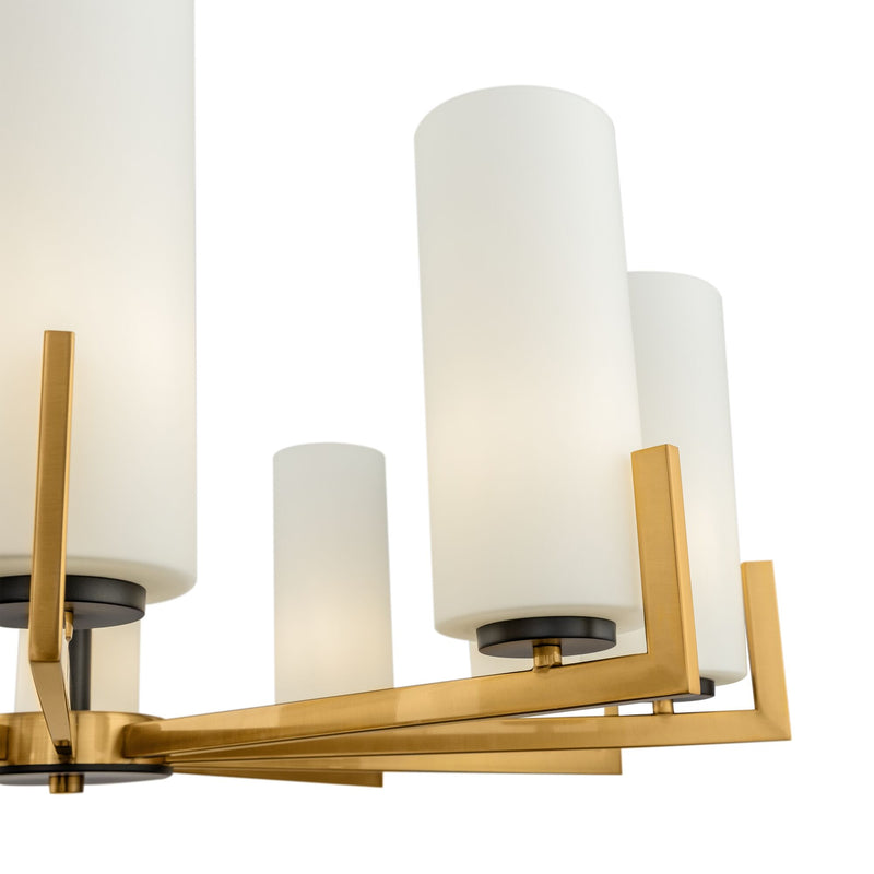 Lampadario Modern in Metallo Fortano Ottone-2