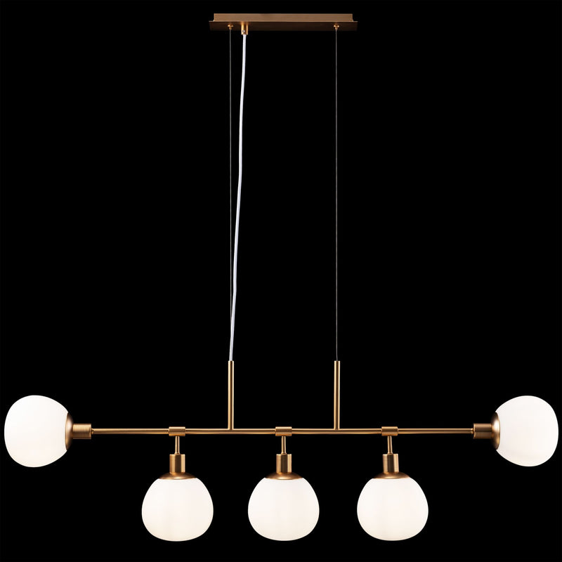 Lampada pendente Modern in Metallo Erich Ottone-2