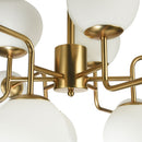 Lampadario Modern in Metallo Erich Ottone-4