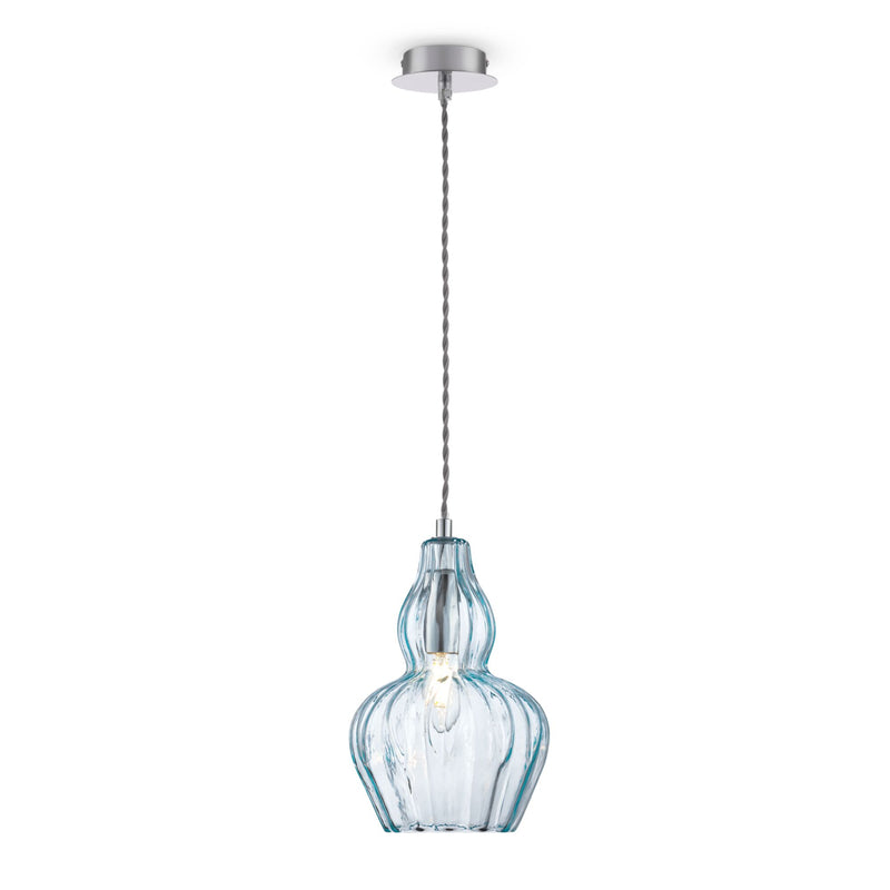 Lampada pendente Pendant in Metallo Eustoma Nickel-1