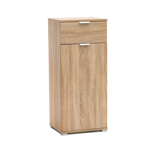 Armoire avec 1 porte et 1 tiroir 45x38x103 h cm en aggloméré bilaminé naturel acquista