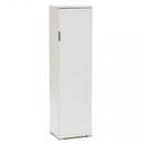 Portascope 40x33x151 h cm in Truciolare bilaminato Bianco-1