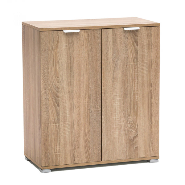 Armoire 2 Portes 75x38x85 h cm en Aggloméré Bilaminé Naturel online