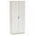 Armoire 2 Portes 75x38x174 h cm en Aggloméré Bilaminé Blanc