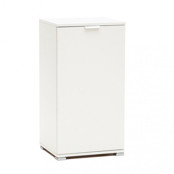 Armoire 1 porte 45x38x85 h cm en aggloméré bilaminé blanc online