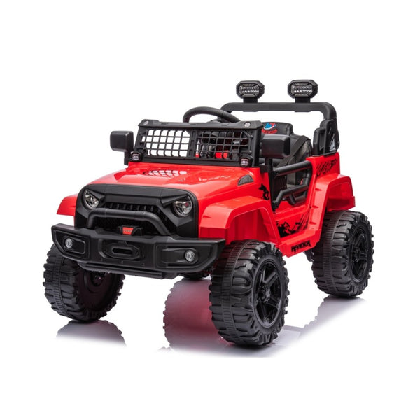 sconto Véhicule électrique pour enfants, véhicule tout-terrain pour bébé 12V, rouge