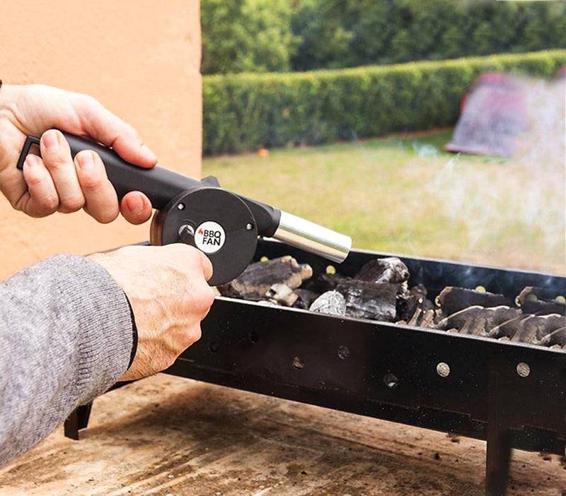 Pistola manuale ad aria a mulinello per barbecue e camini ravviva fiamma-2